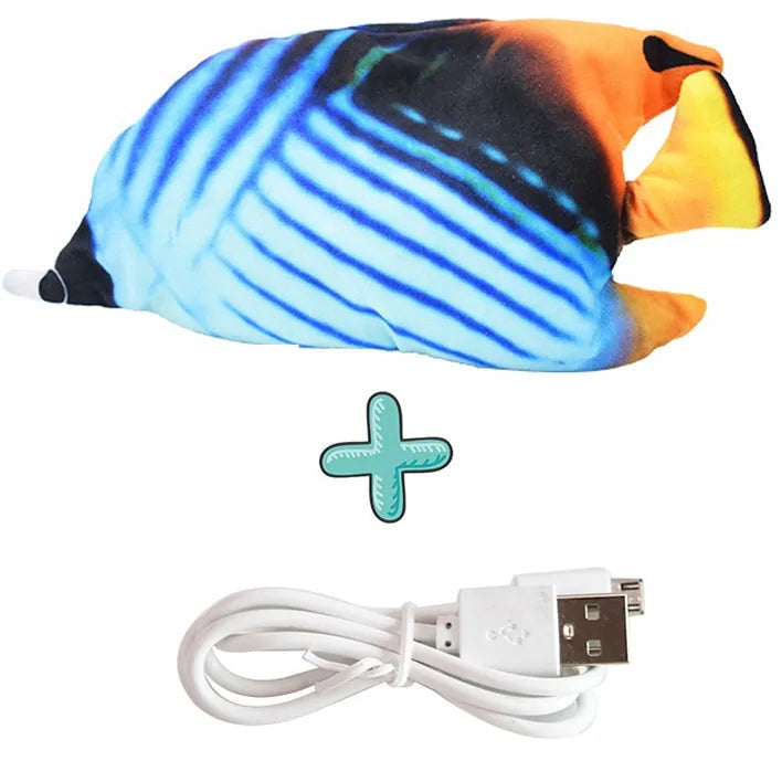 Realistic Fish Chew Toy for Cats