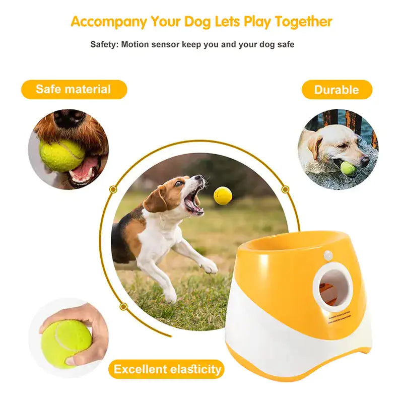 Dog Toy Tennis Ball Launcher Jumping Ball Pet Paradise